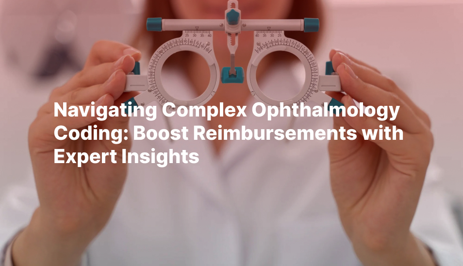 Navigating Complex Ophthalmology Coding: Boost Reimbursements with Expert Insights